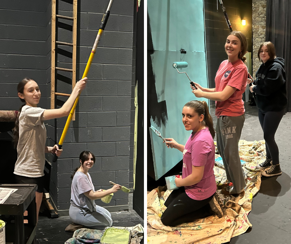 Art Crew Prepares for