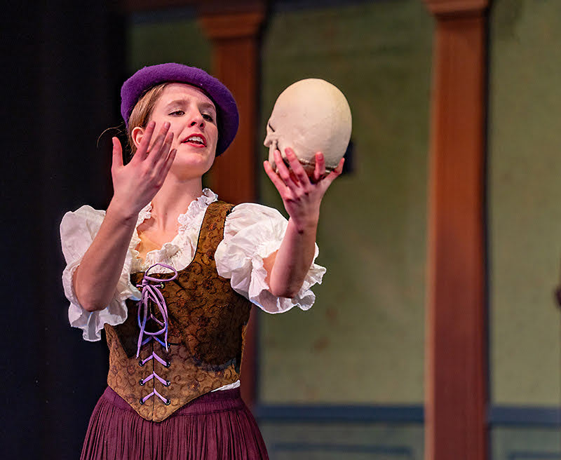 Scene from the Hamlet (Complete Works of Shakespeare) performed at LHS