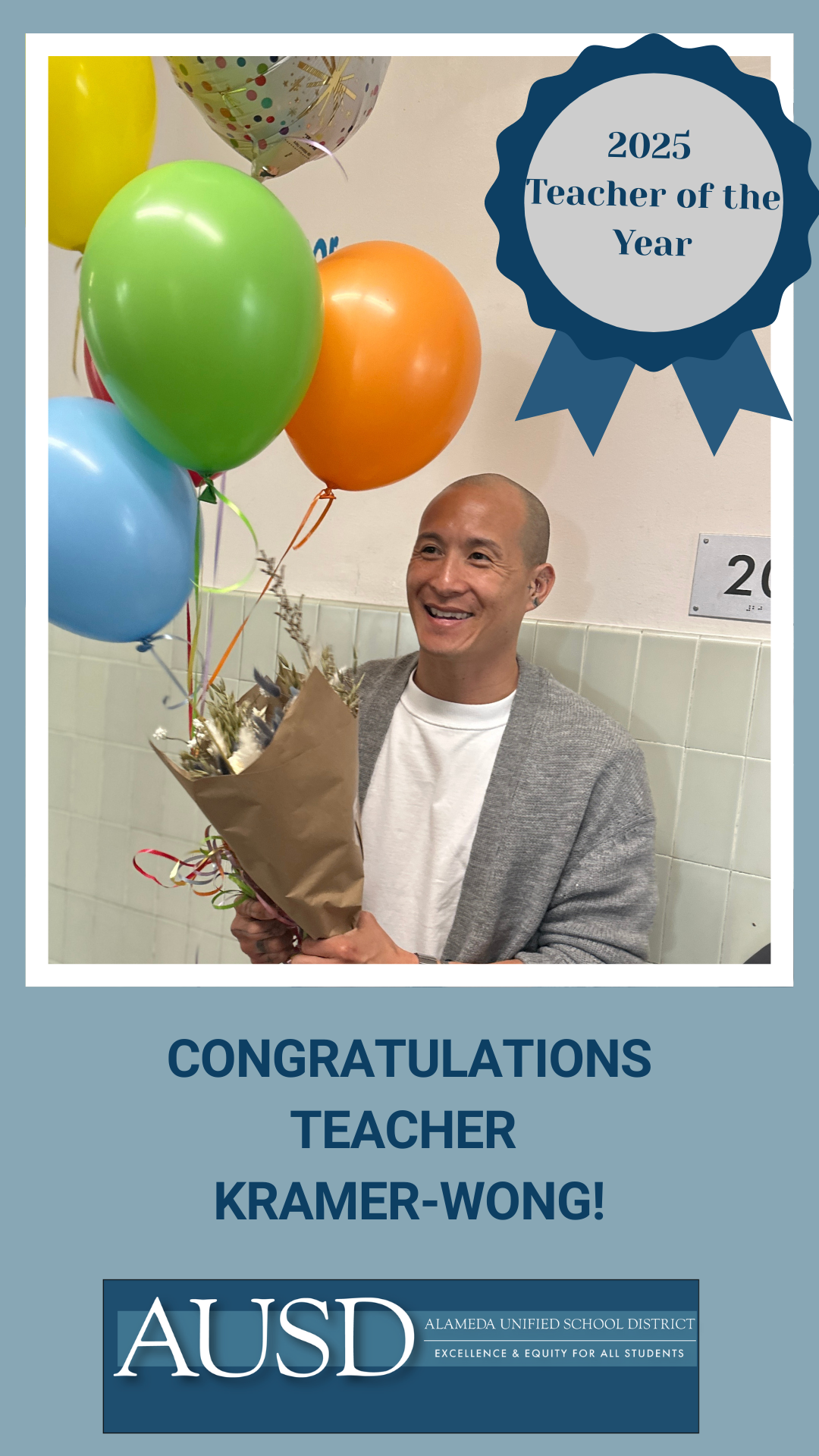 AUSD Names 2025 Teacher of the Year | News Details
