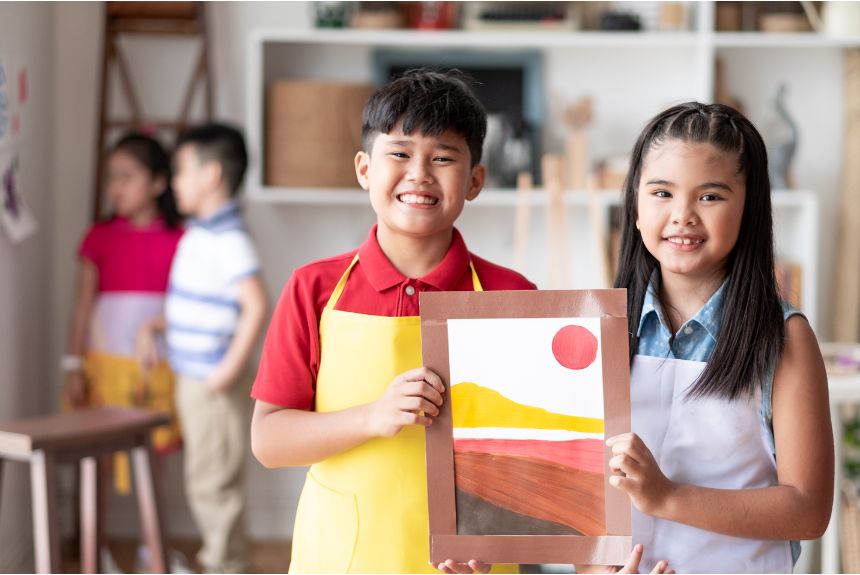Students Featured in Art Show Post Details Page McKamy Elementary