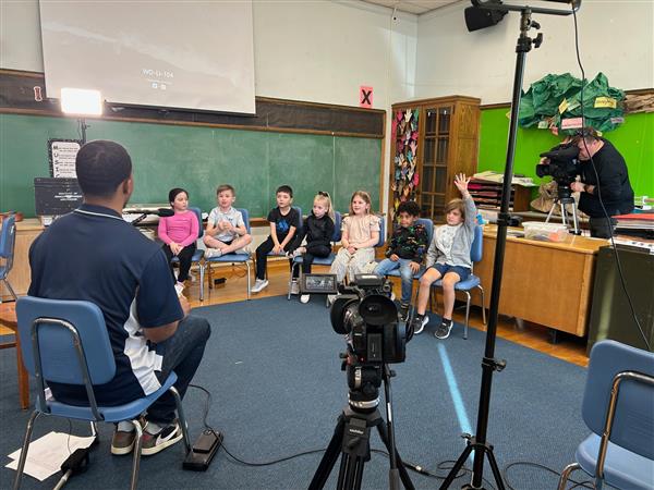 WIVB Interviews Lindbergh Kindergartners