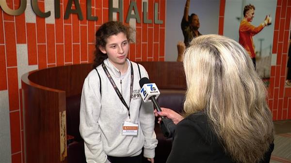 WKBW Interviews Ken East student