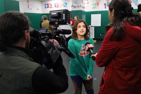 WGRZ Interviews Hoover Student in Fitlab