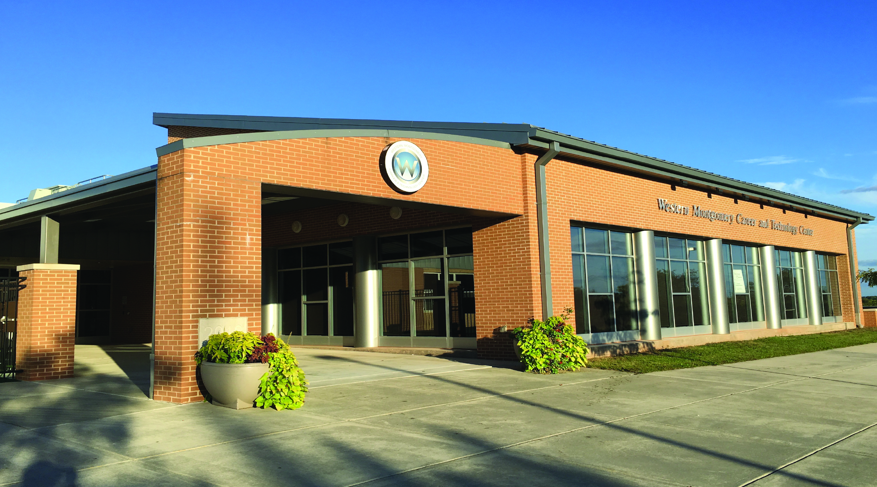 Front of the school