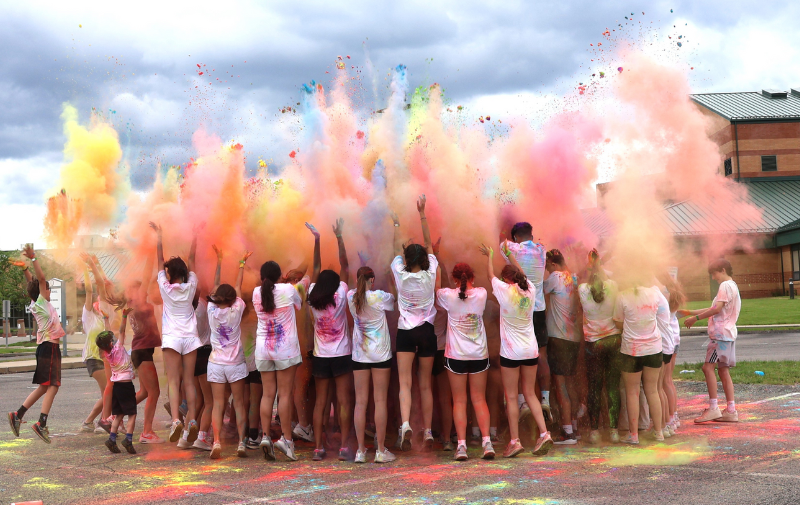 Peer2Peer’s 10th Annual Color Run: Vibrant Colors Unite Students and ...