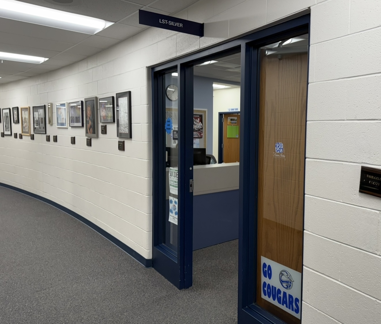 Open doorway to a VHHS LST