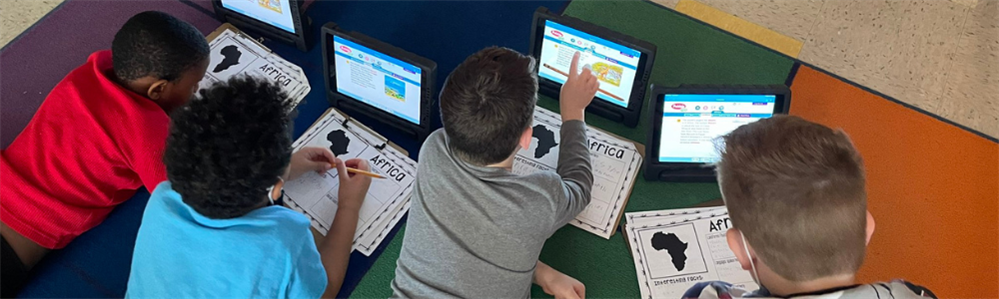 Students and Chromebooks