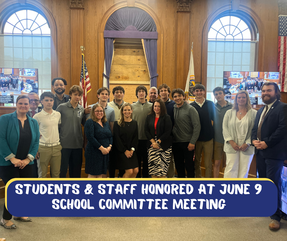 Student Groups Honored at 6.9.25 Medford School Committee Meeting | MPS ...