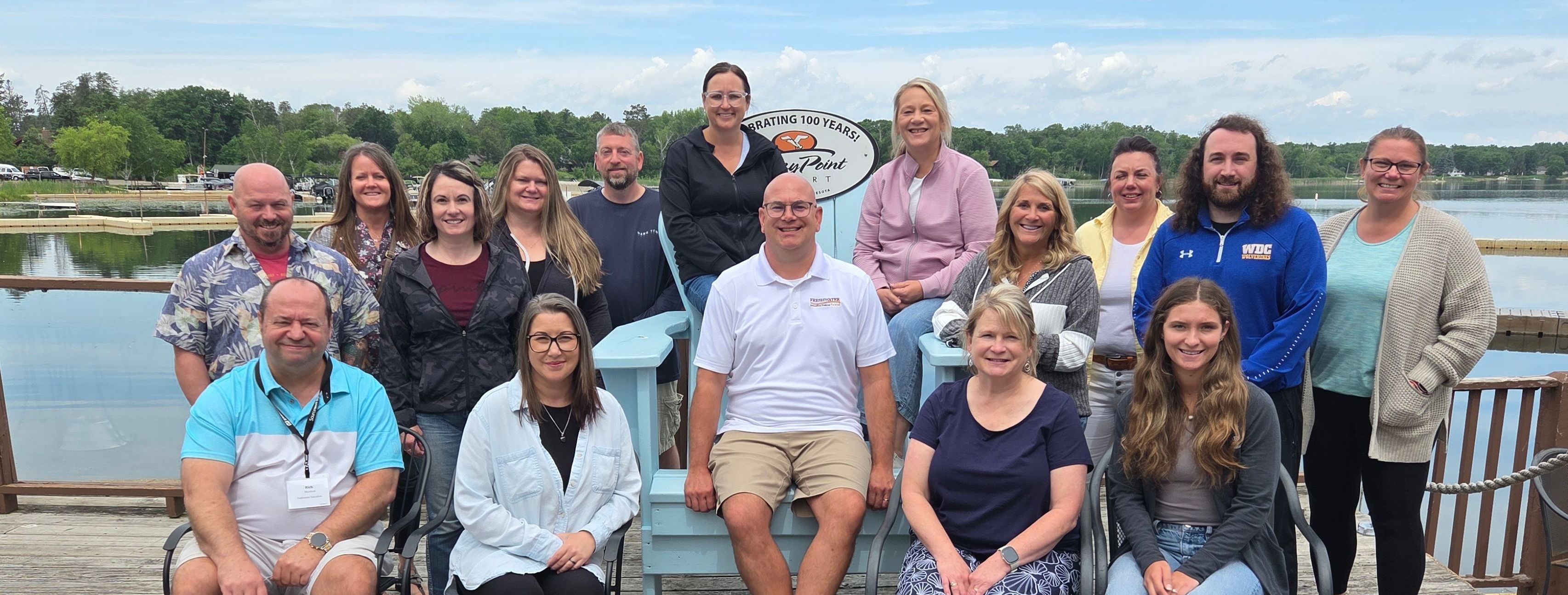 Leadership team at Breezy Point