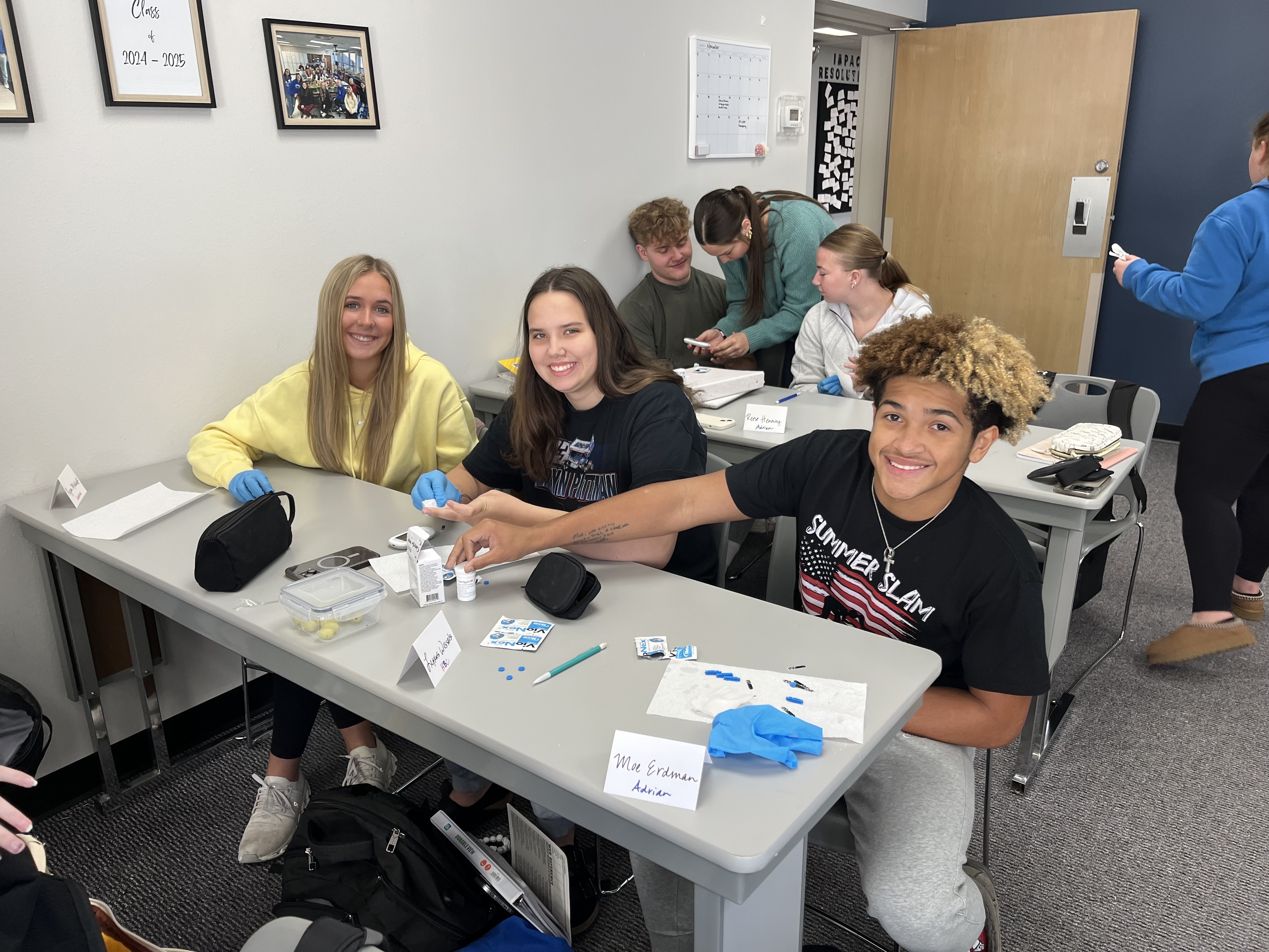 Medical Careers students