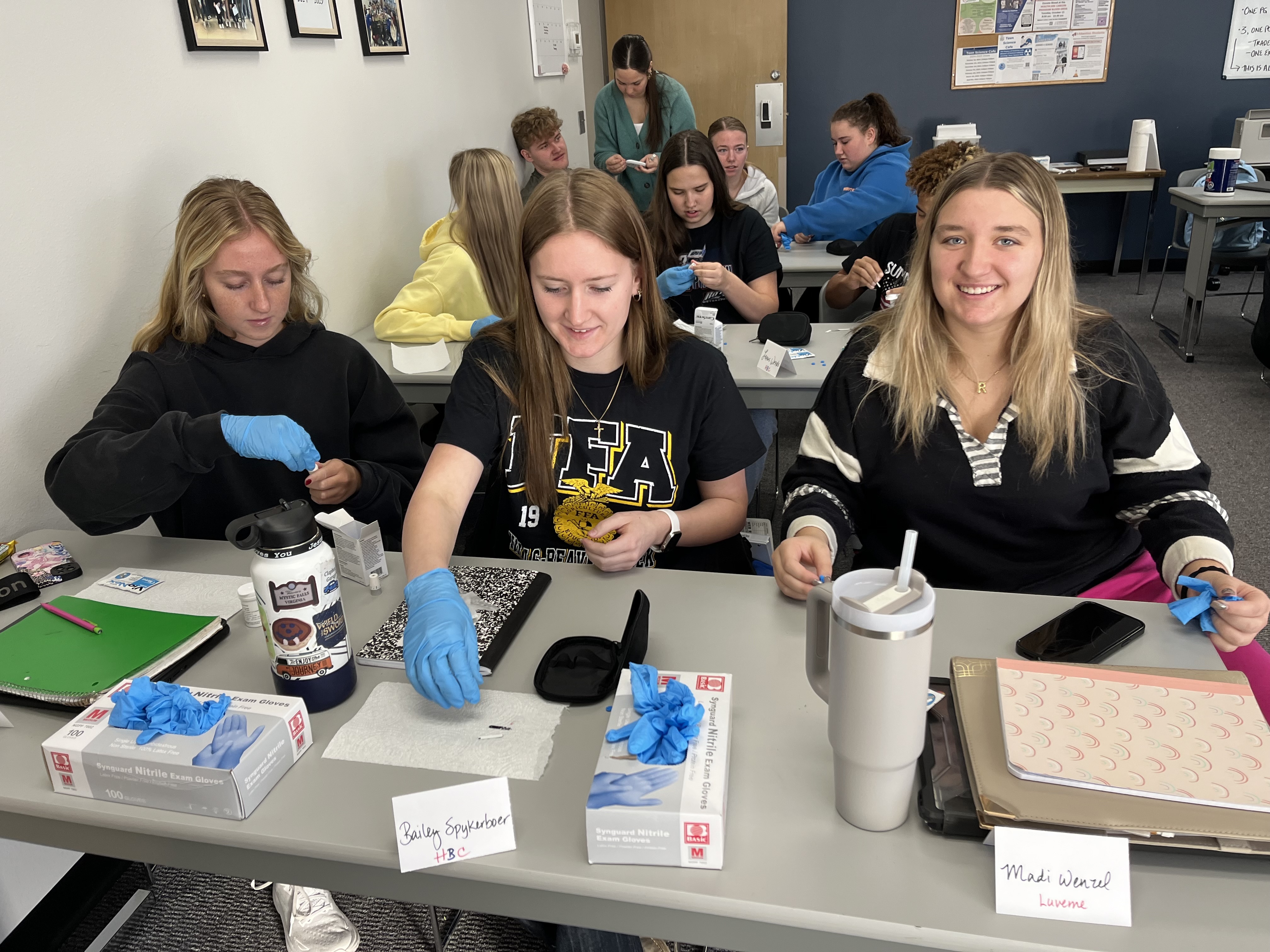Medical Careers students