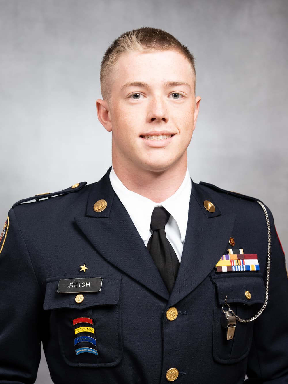 Charlie Company Commander Clayton Reich | News Details
