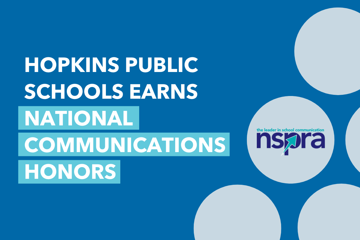 Hopkins Public Schools Earns National Communications Honors Article