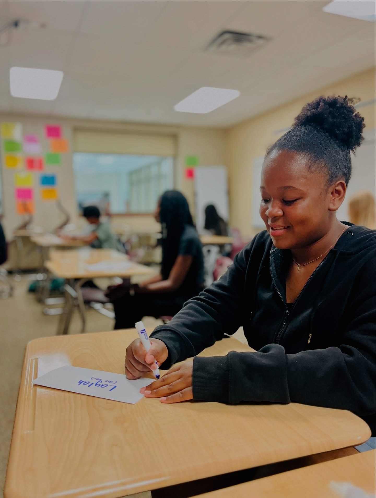 Student in Classroom