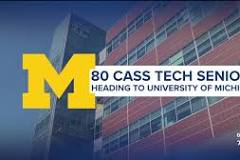 Cass Tech celebrates 80 students who are heading to the University of ...