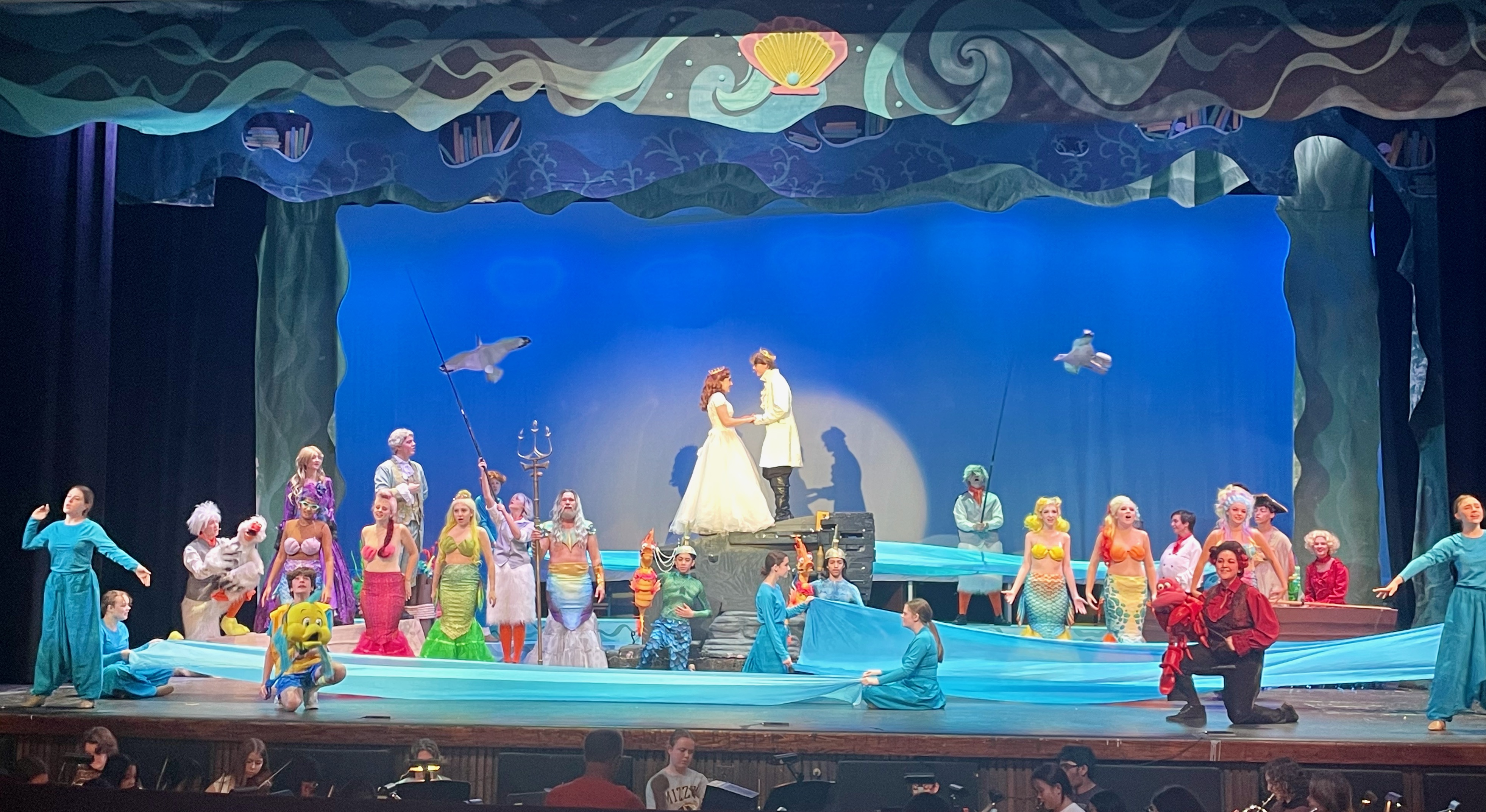 Little Mermaid performance on LHS Stage
