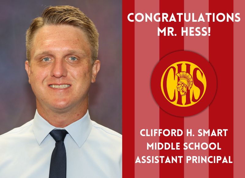 Jacob Hess named Clifford H. Smart Middle School’s new assistant ...