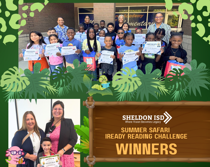 Sheldon Summer Safari & Learning Challenge Winners | District News Details