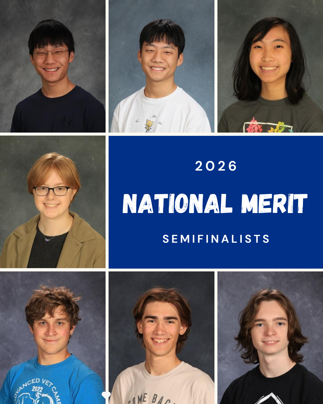 7 LPS Students Named National Merit Semifinalists | News Details