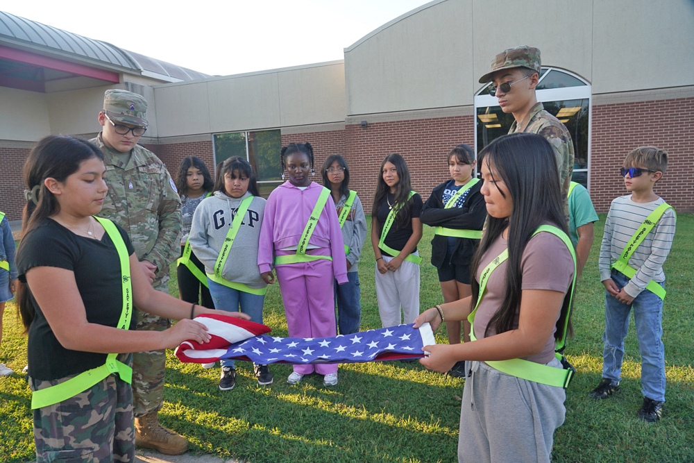 Union AFJROTC Helps Elementary Students With 9-11 Flag-Raising Tribute ...