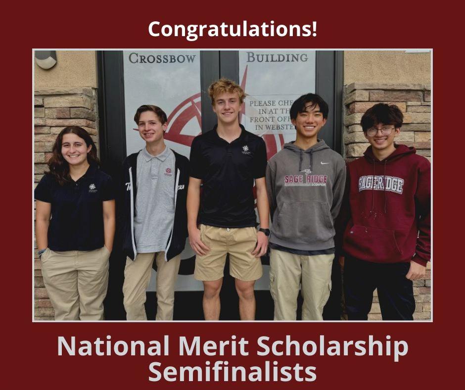 Five Sage Ridge Seniors Named National Merit Scholarship Semifinalists ...