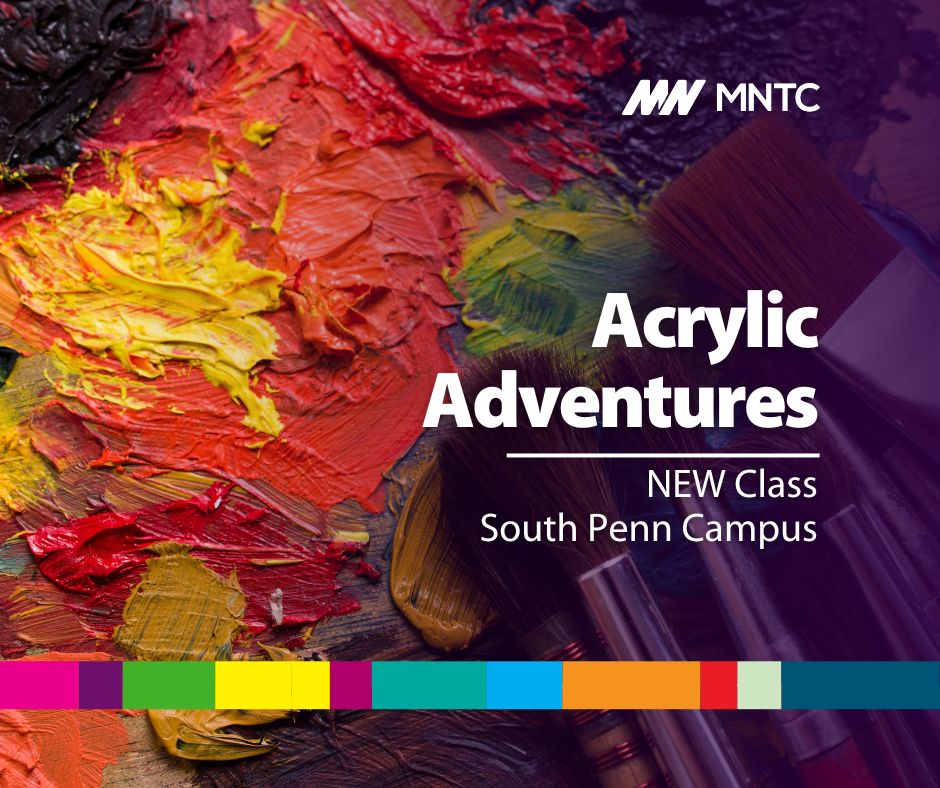 Acrylic Adventures | MNTC short term class information.