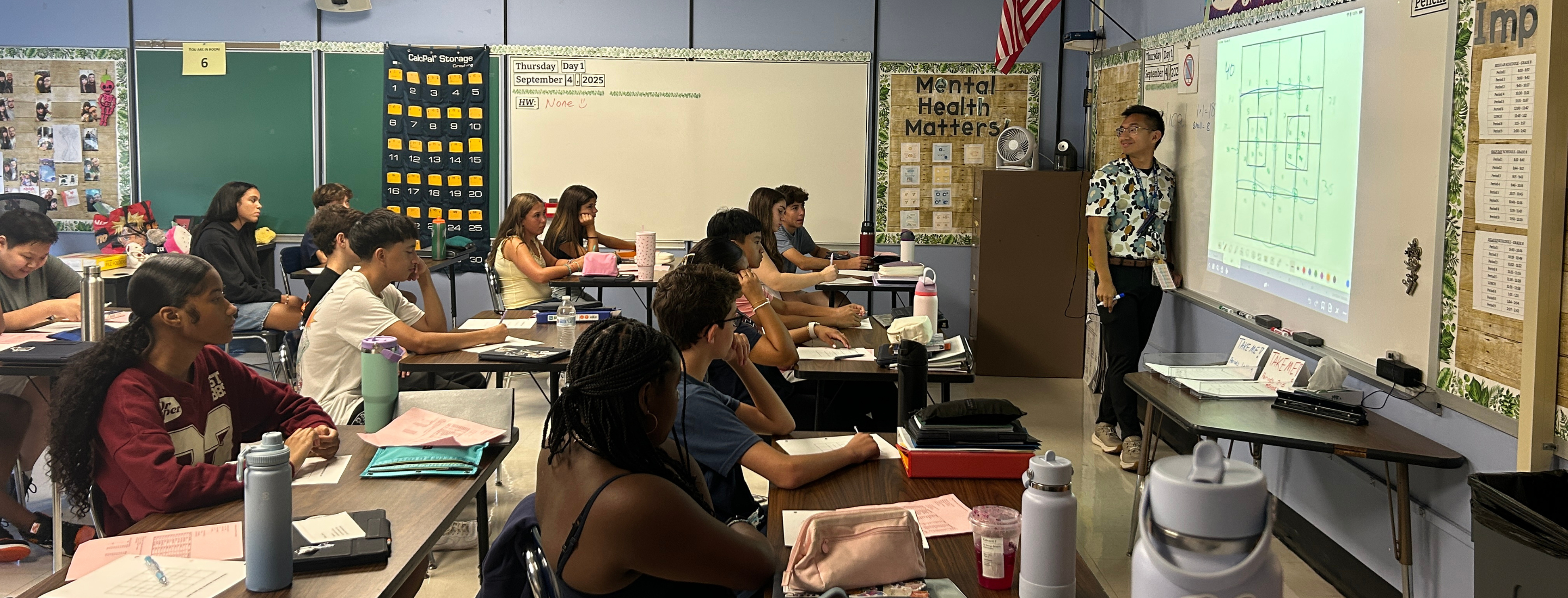 Terril students in class
