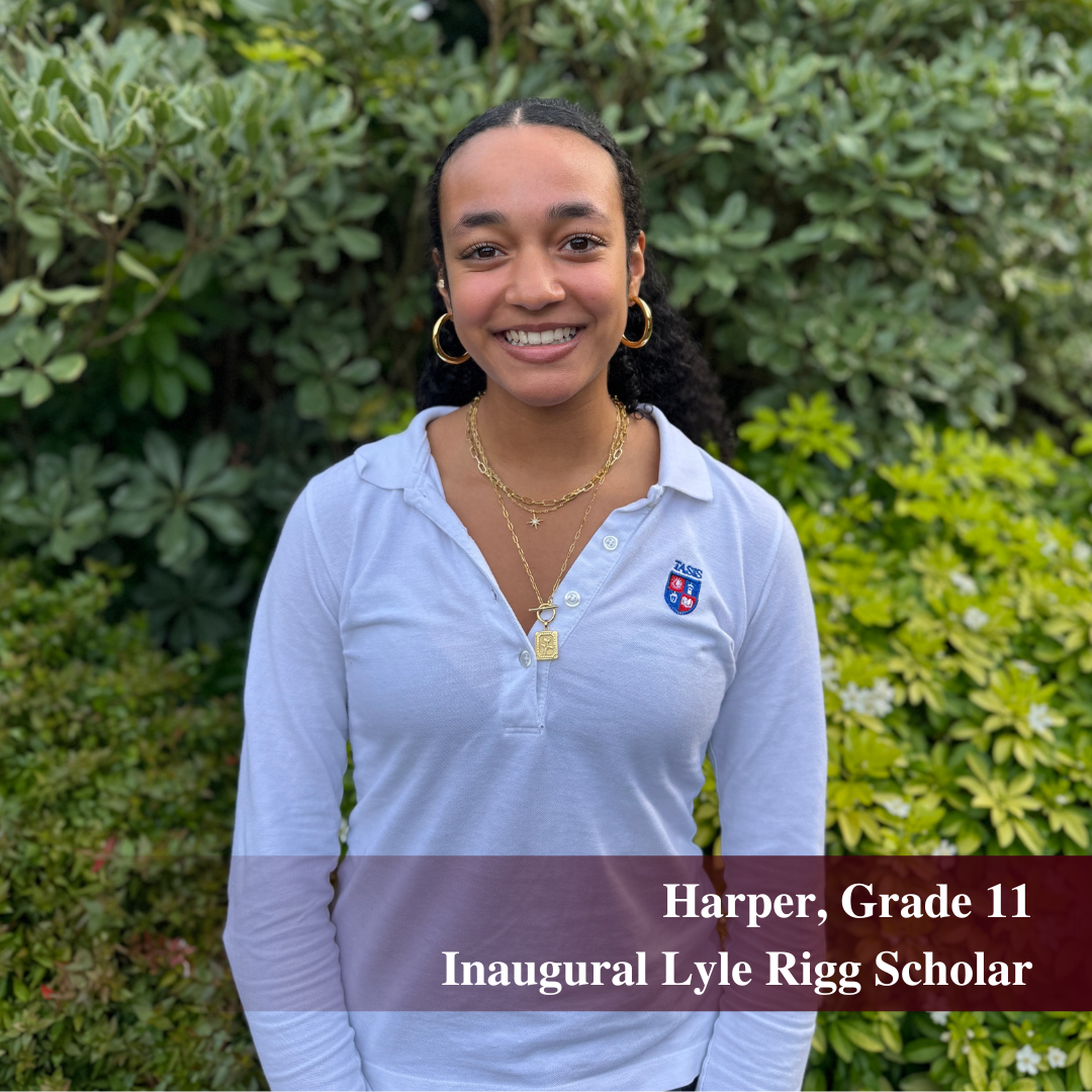 TASIS England Welcomes First Lyle Rigg Scholar | Post