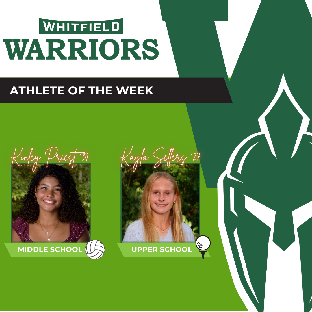 Athletes of the Week: Kinley Priest and Kayla Sellers | News Detail