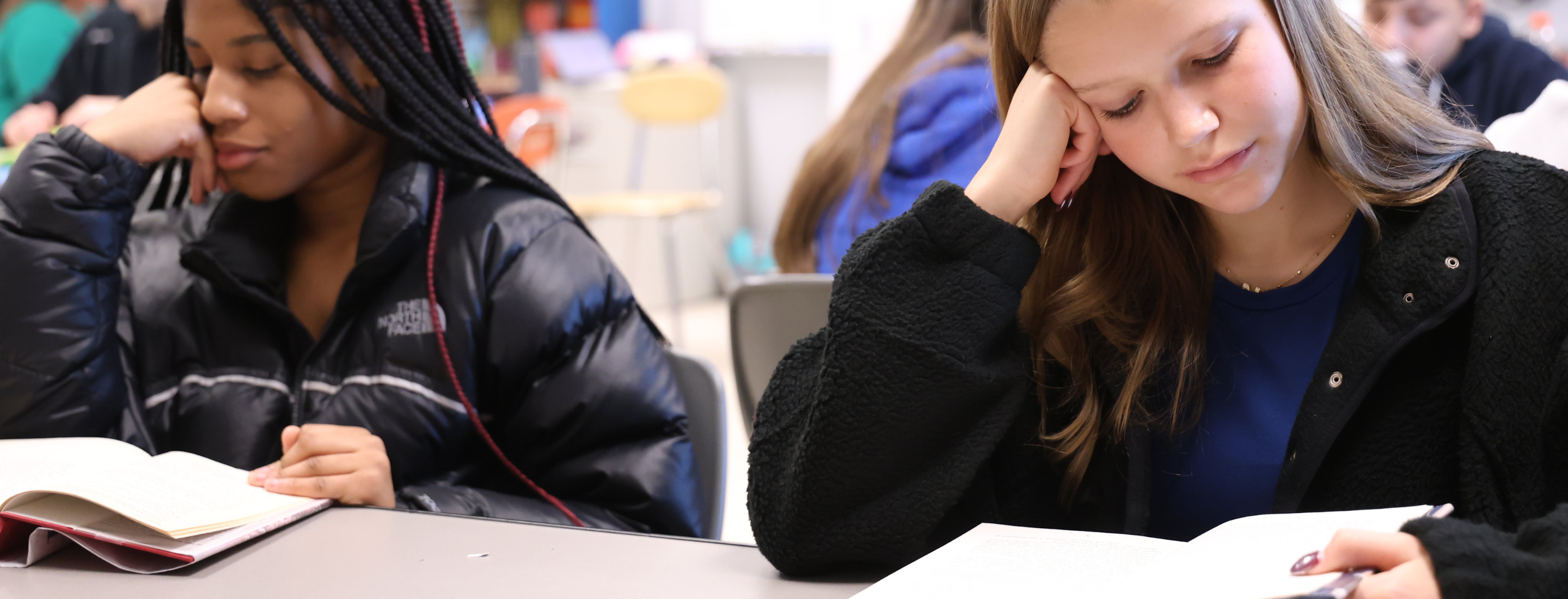 SPFHS Students studying