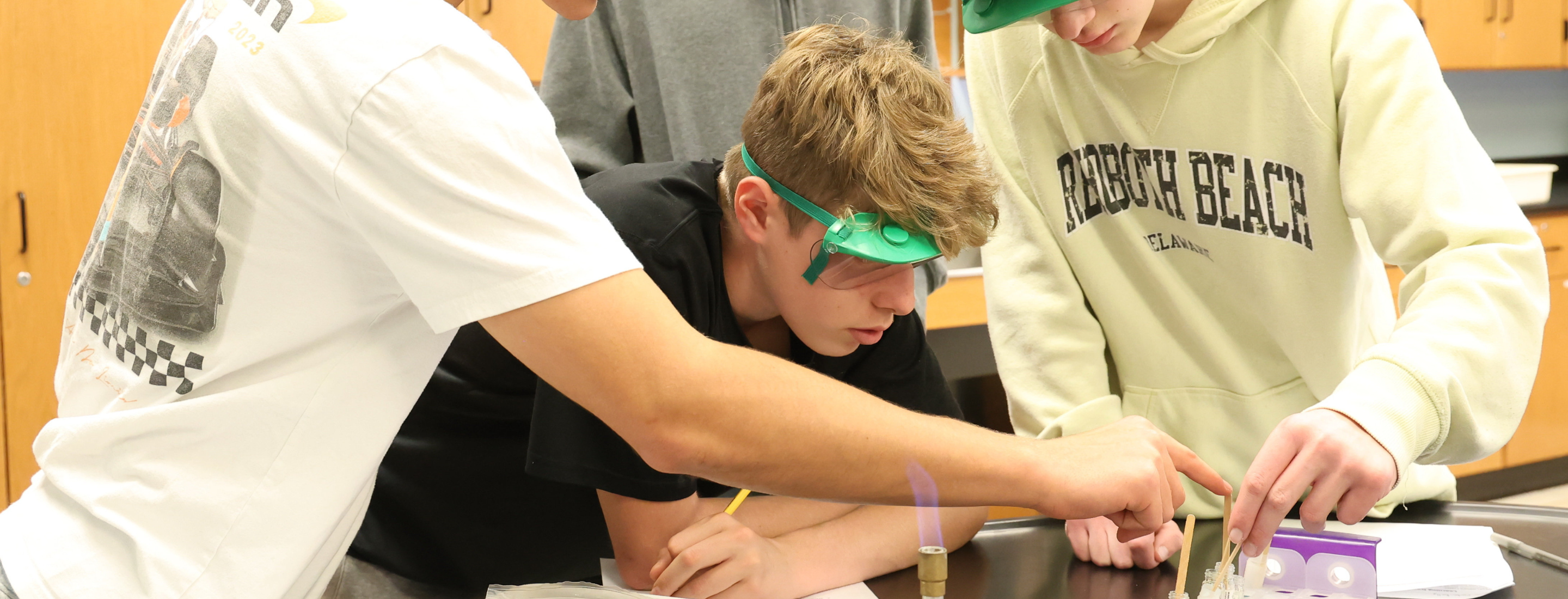 SPFHS Students studying