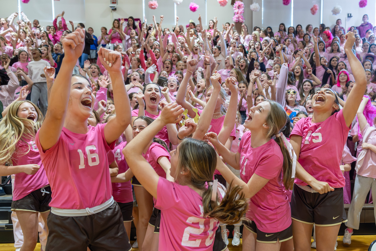 Pink Pep Rally Pink Pep Rally | News Post General - Mount Carmel Academy
