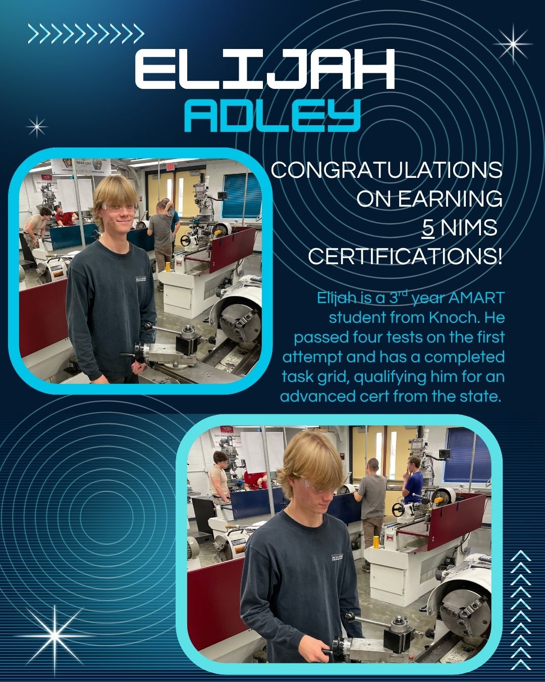 Elijah Adley NIMS Certifications 1 of 2