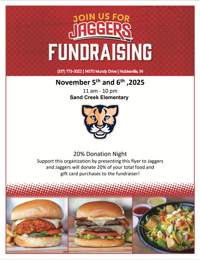 Jaggers Dine to Donate on November 5 & 6th | News