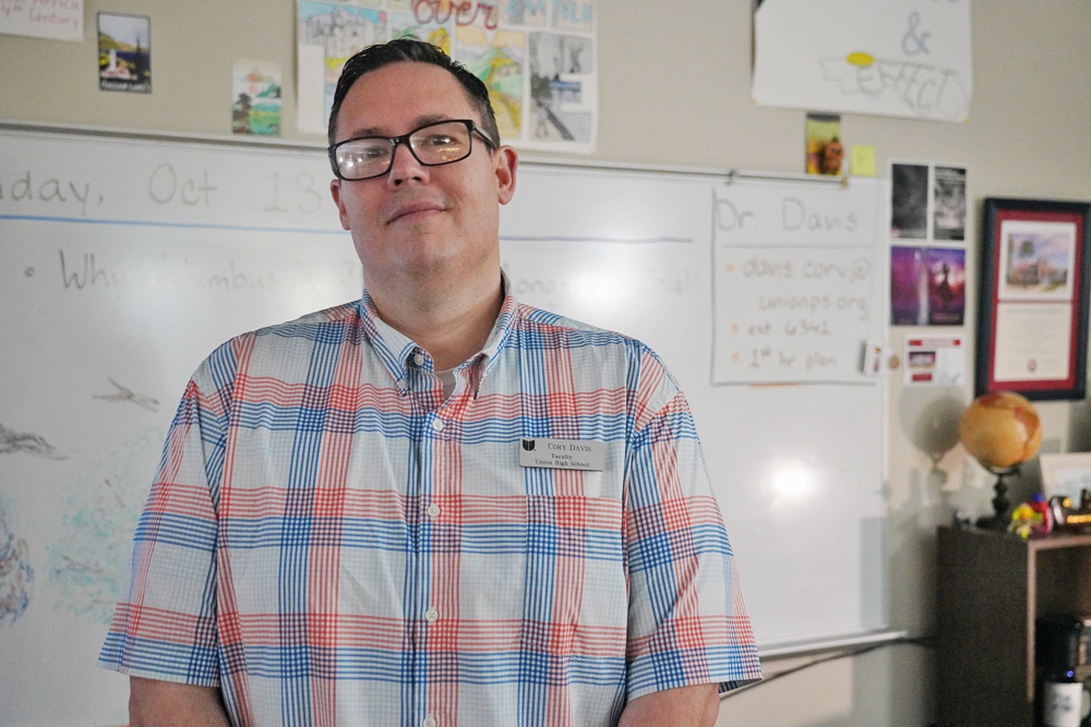 Cor Davis Rathbone Teacher Of The Year Spotlight: Dr. Cory Davis | Campus Life Details