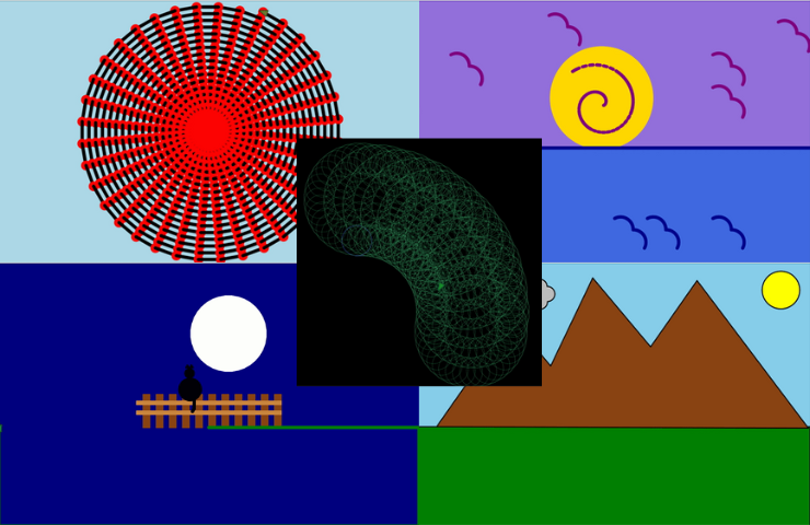 Computer Science 1 Students Code Scenes with Turtle Graphics | News Details