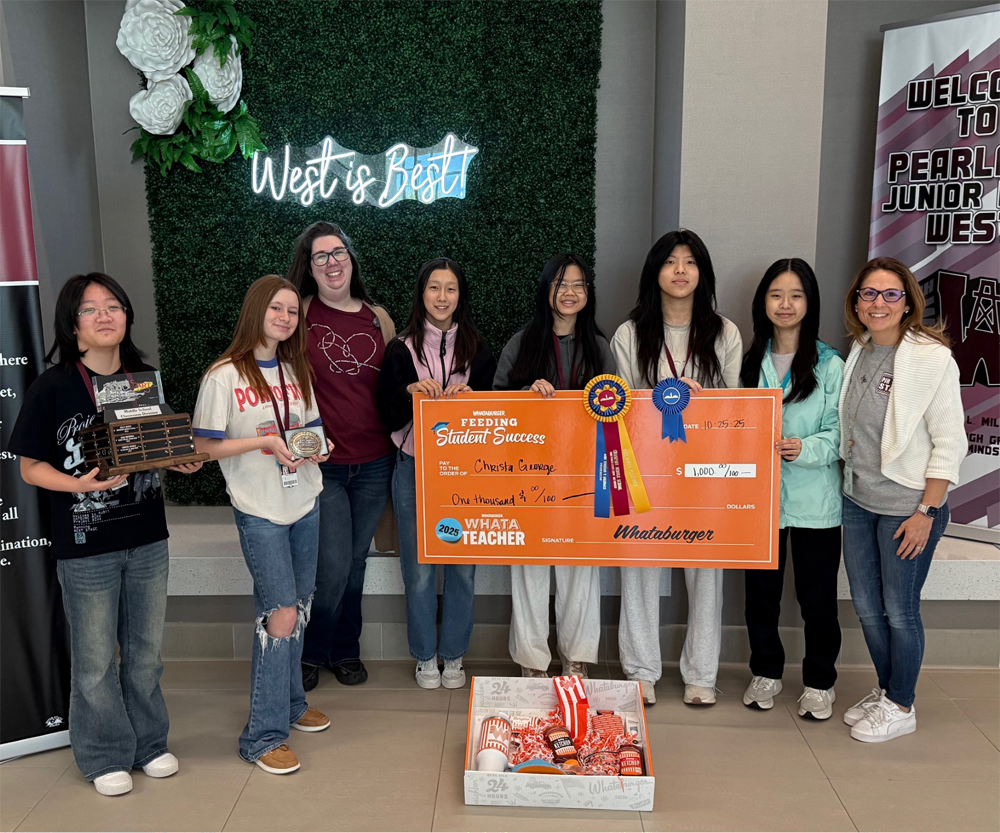 Pearland Junior High West Wins Fort Worth Rodeo Classroom Award ...