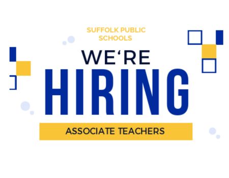 We're Hiring: Associate Teachers | District News