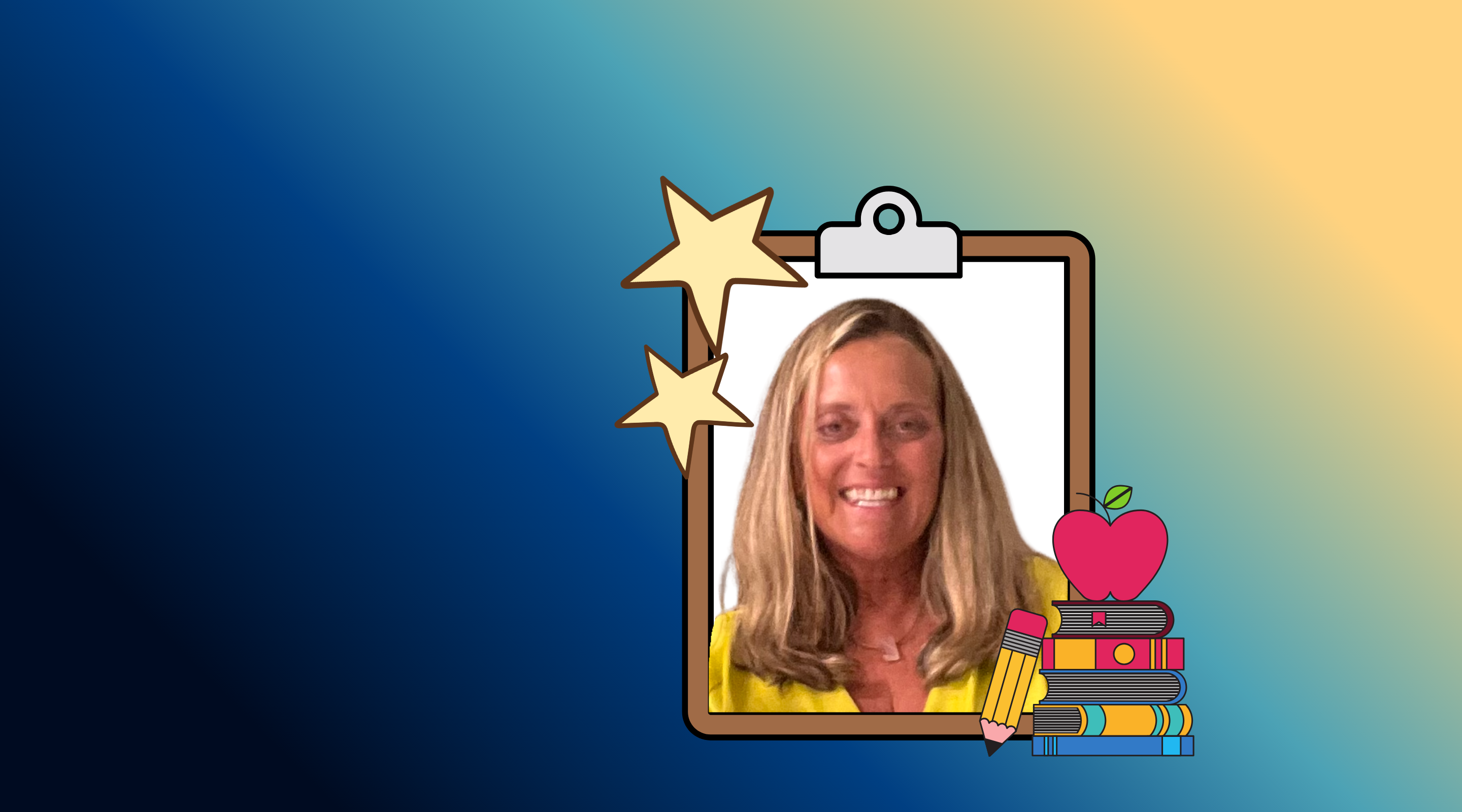 Ms. Laurie Egrie New York Avenue School  Governor's  Support Professional of the Year  2025-2026