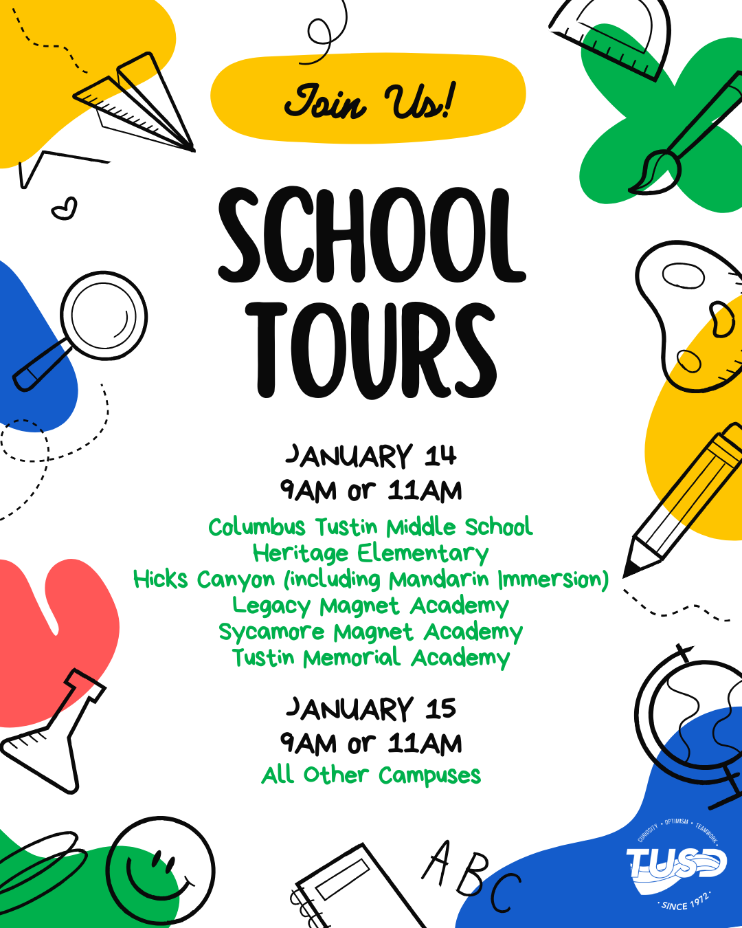 Join Us to Learn More About Our Campuses on a School Tour | posts