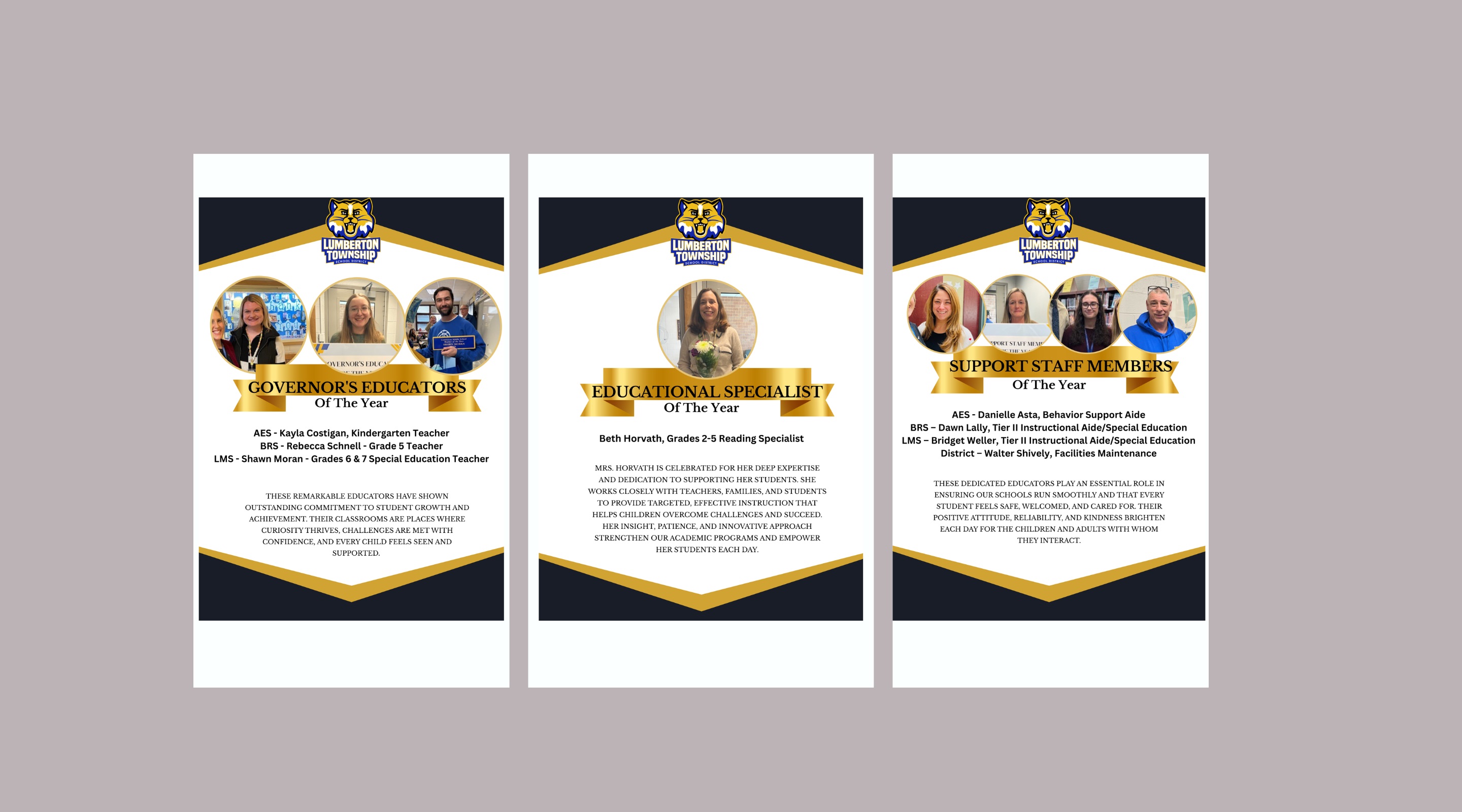 LTSD Staff of the Year