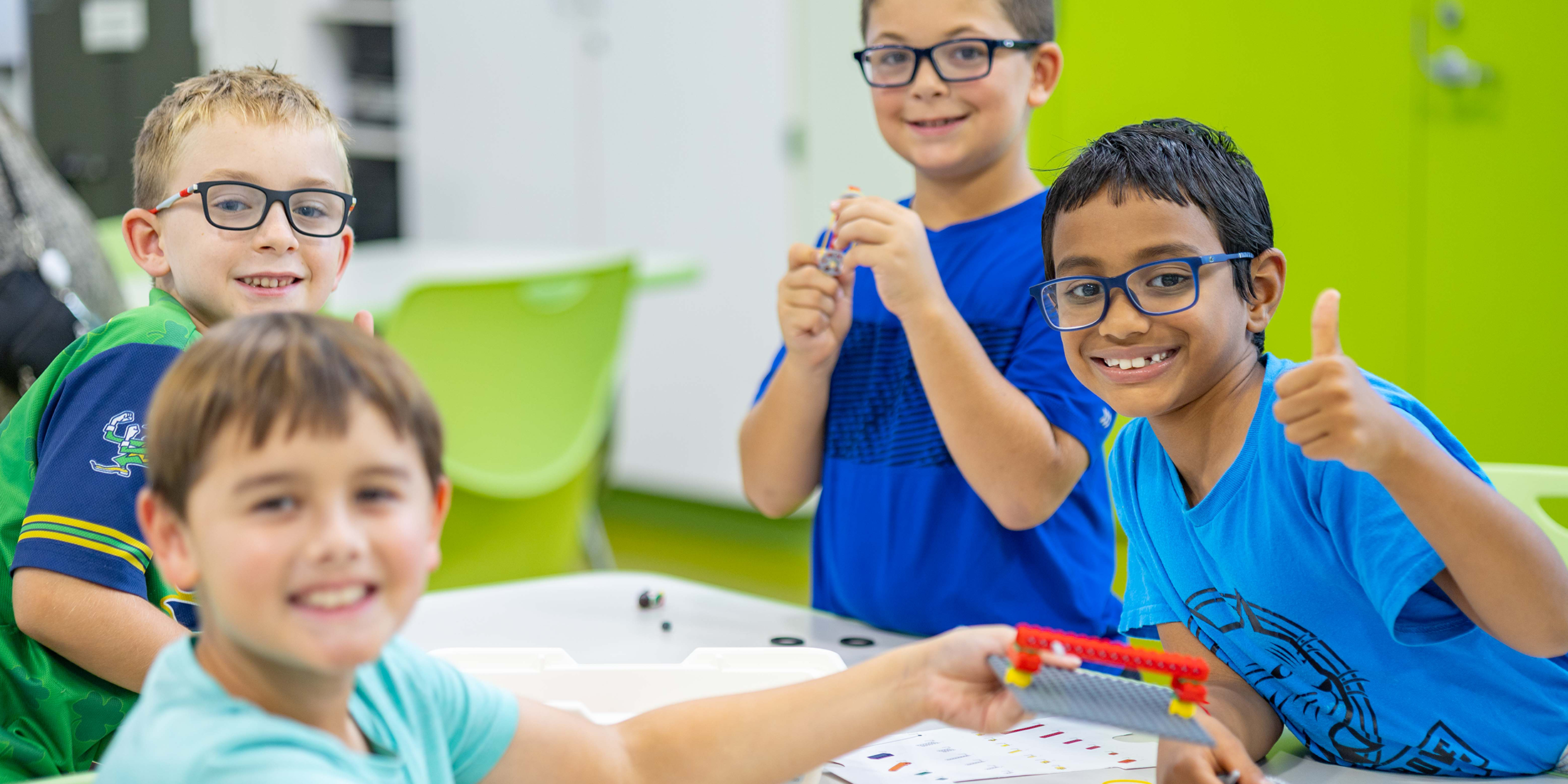 Students in Innovation Center