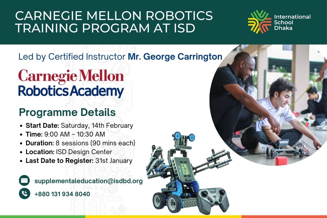 Carnegie Mellon Robotics Training Program – Season 2! | Posts Detail