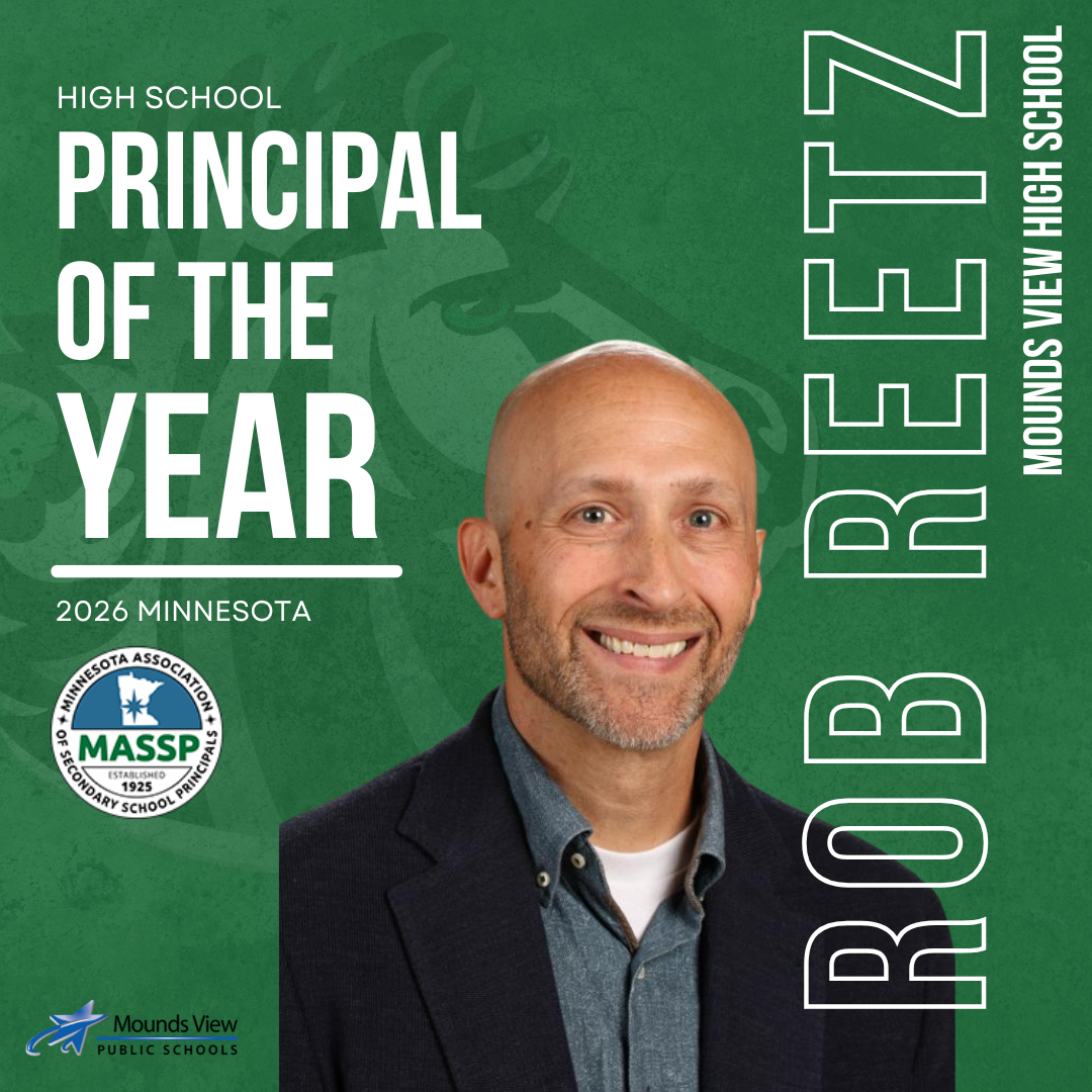Rob Reetz named Minnesota's High School Principal of the Year