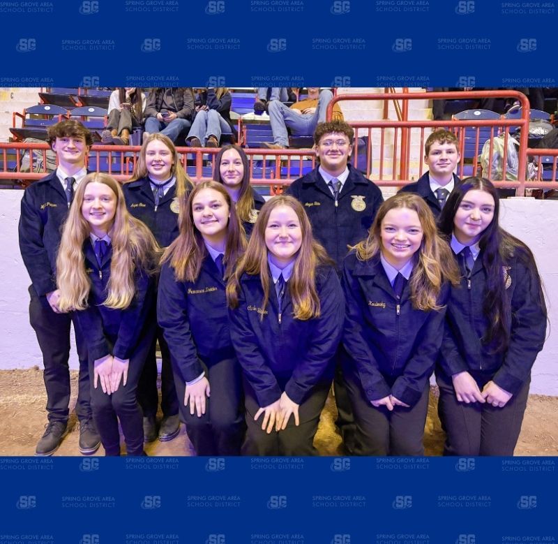 Springtown Ffa Students Earn FFA Jackets | District News - Spring Grove Area School ...