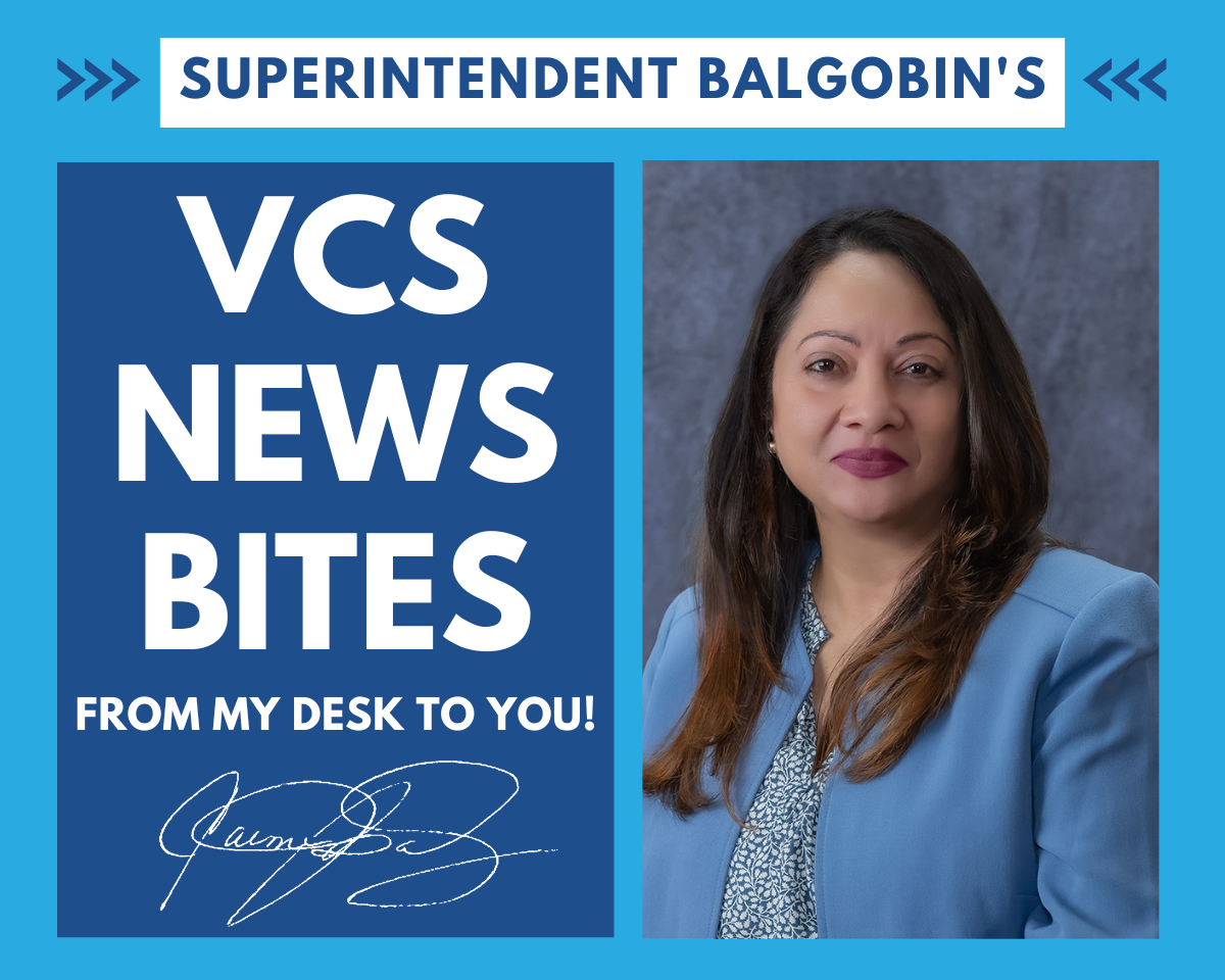 VCS Superintendent's January 2026 News Bites