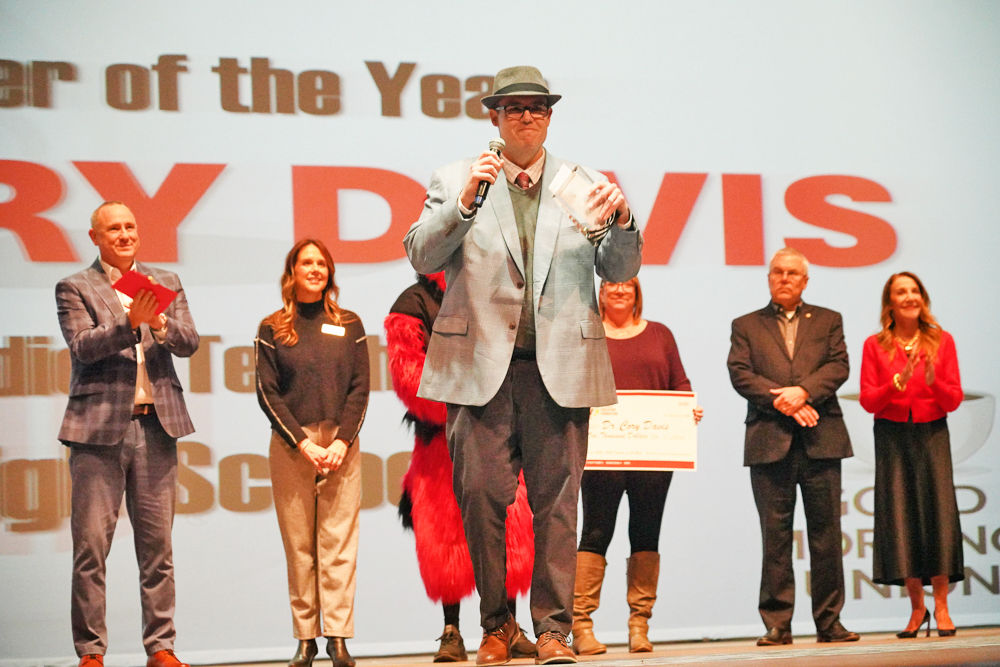 Cor Davis Rathbone Union Teacher of the Year Dr. Cory Davis: A Lot Of Promise ...