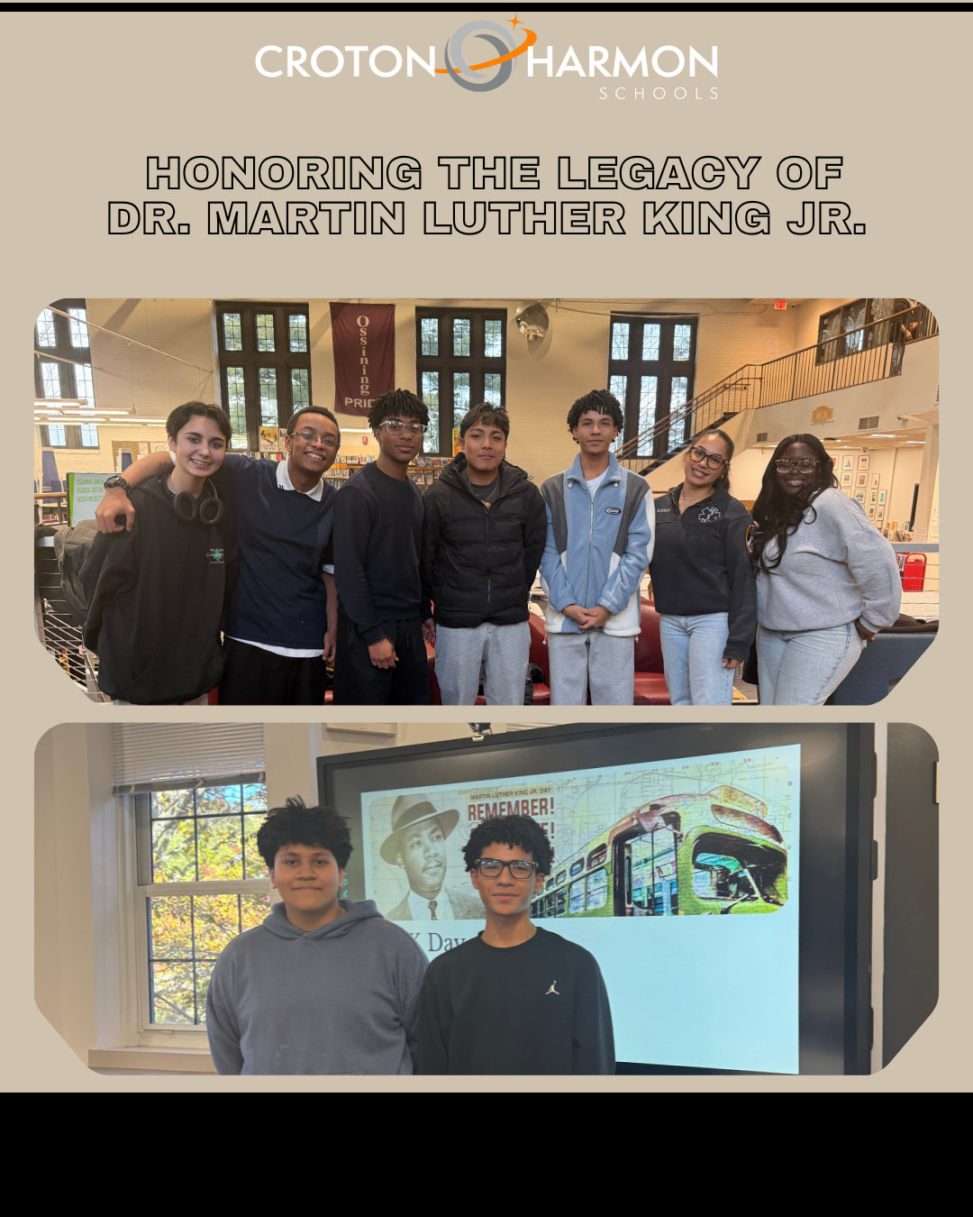 CHHS Students Lead in the Footsteps of Dr. Martin Luther King, Jr ...