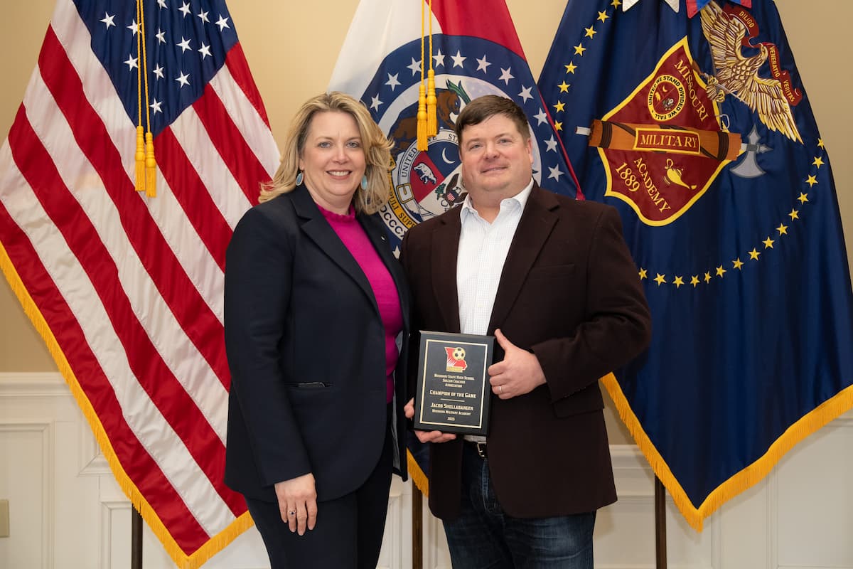 MMA Parent Jacob Shellabarger Named 2025 Missouri Soccer Champion of ...