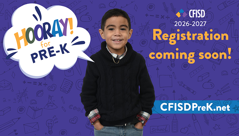 CFISD offering tuition-based pre-K program in 2026-2027 | CFISD News ...